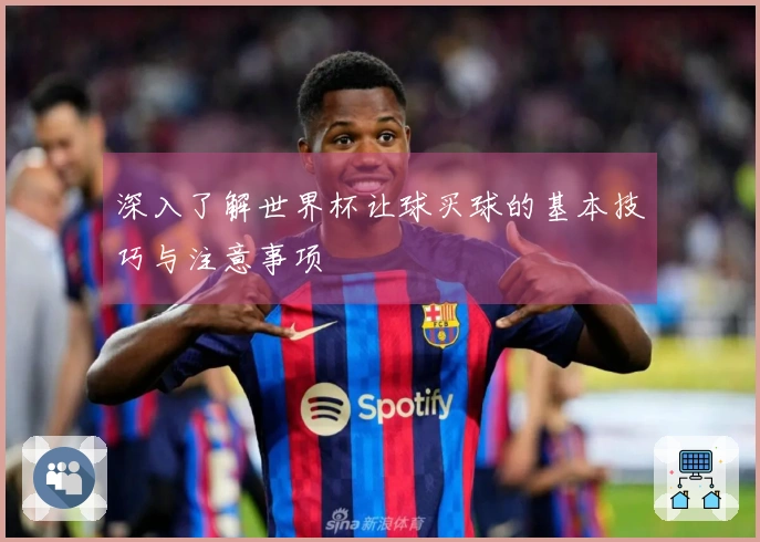深入了解世界杯让球买球的基本技巧与注意事项