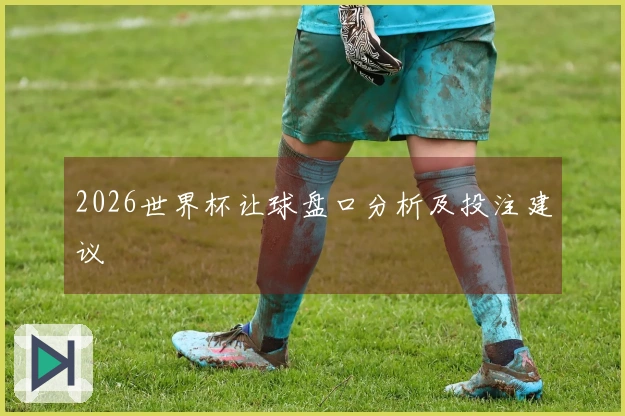 2026世界杯让球盘口分析及投注建议
