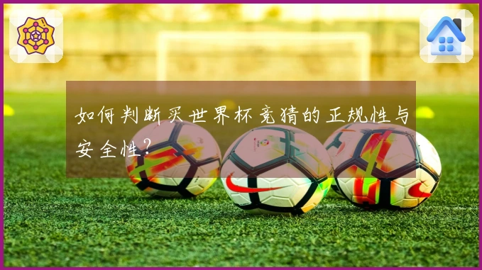 如何判断买世界杯竞猜的正规性与安全性？